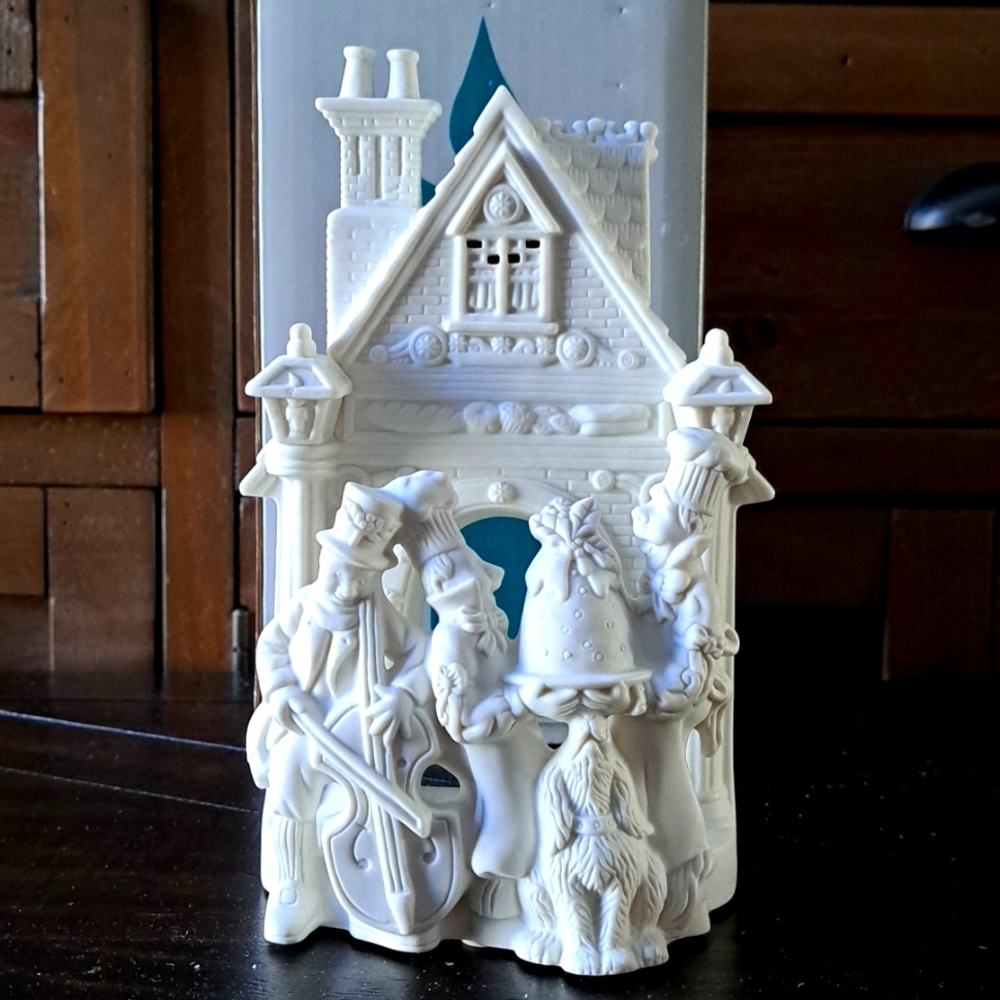 PartyLite Bakery Carolers Tea Lite Burner